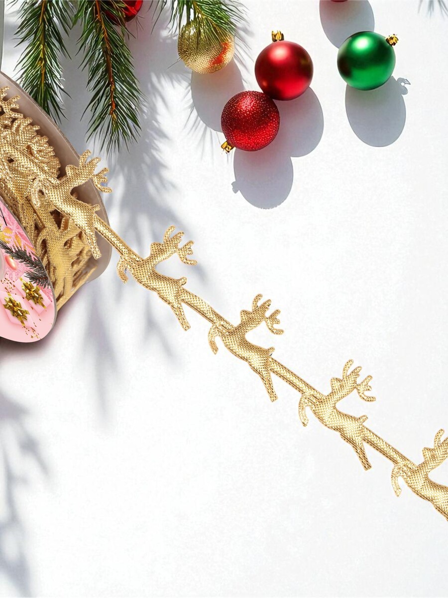 

Лента декоративная фигурная, Золотистый