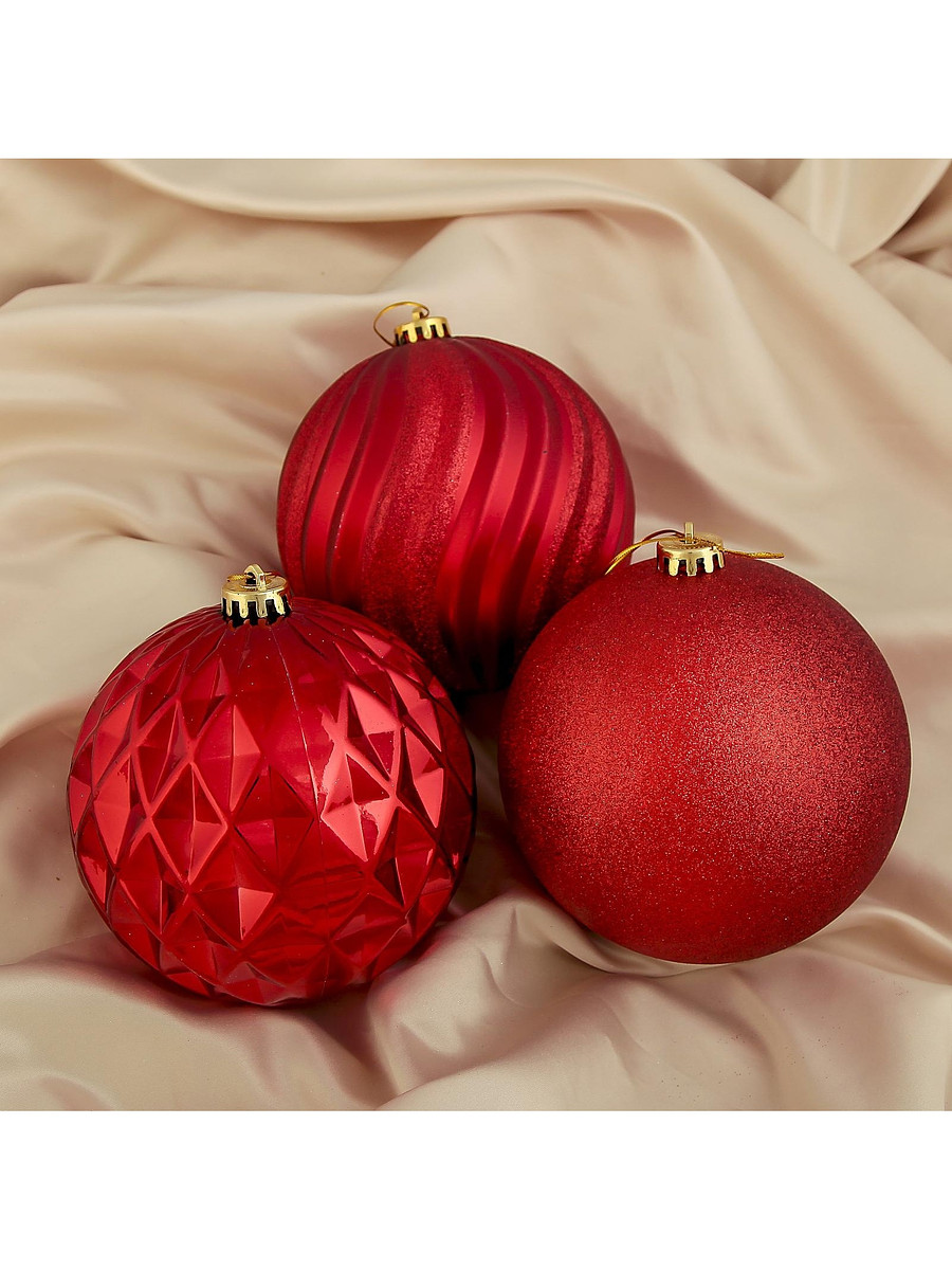 

Ёлочные игрушки, Красный