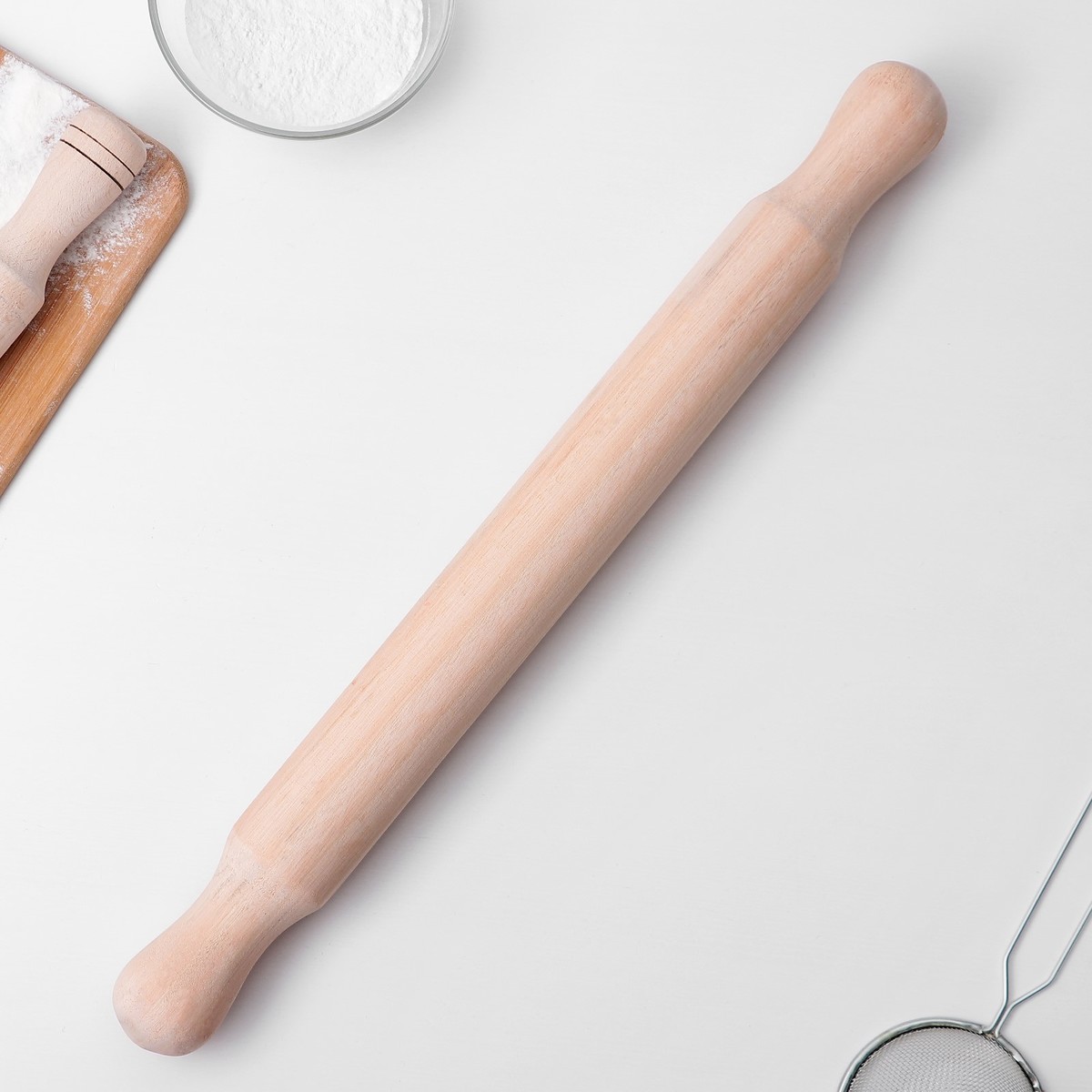 Скалка Без Ручек Деревянная Купить