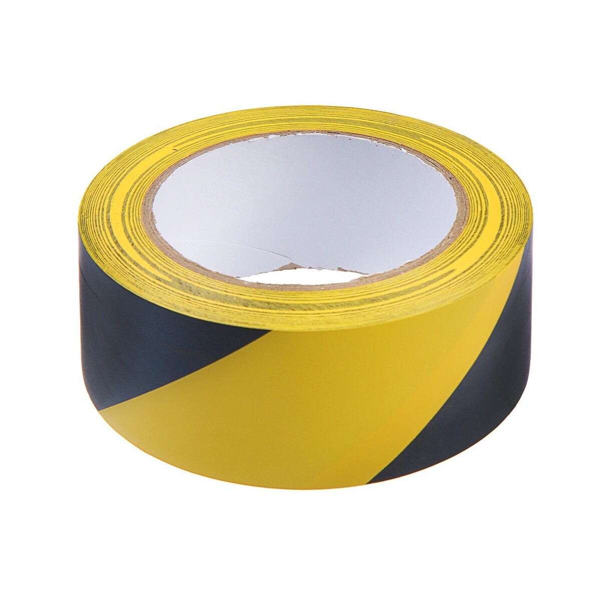 Лента разметочная тундра, клейкая, черно-желтая, 150 мкм, 48 мм х 33 м лента перфорированная для вентиляции тундра krep 17х0 7 мм прямая 25 м