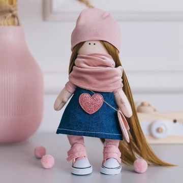 Мягкая кукла нати, набор для шитья, 21 ×