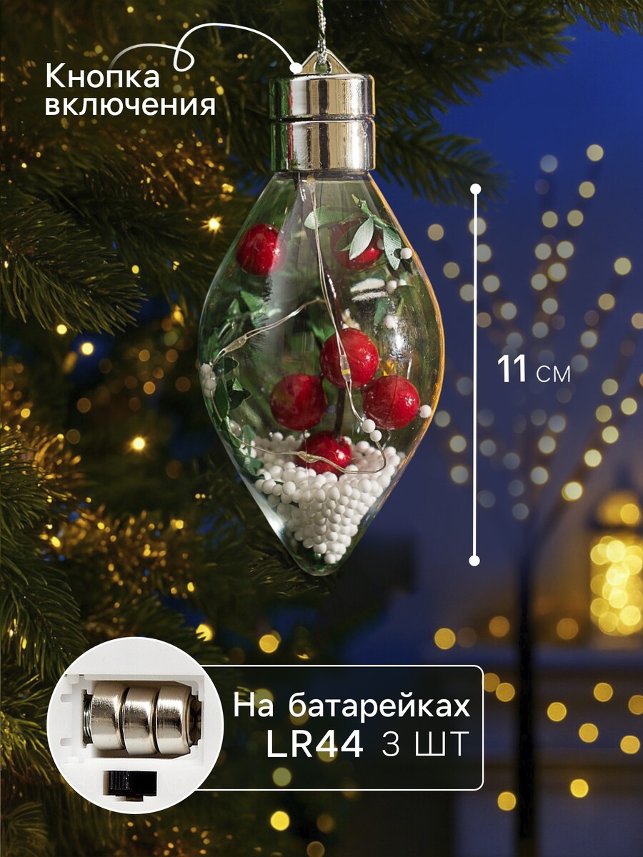 

Ёлочный шар, Прозрачный