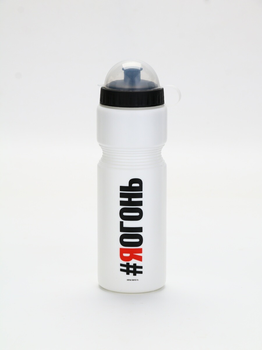 

Бутылка для воды пластиковая, Белый