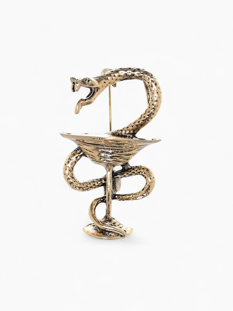 

Брошь, Золотистый