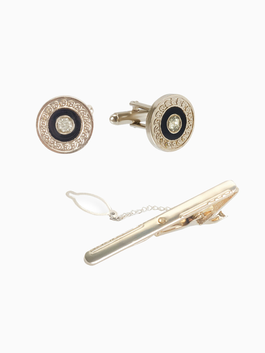 

Набор мужской медный, Черный