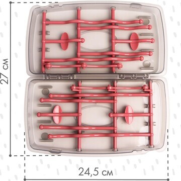 Сушилка для детских бутылочек, розовая