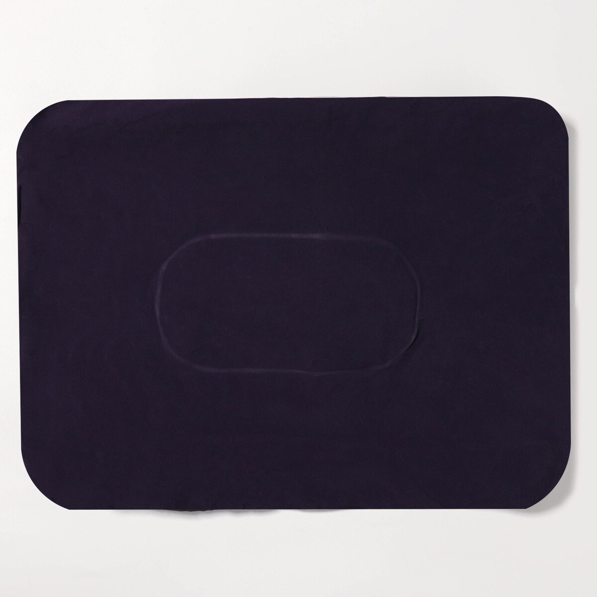 фото Подушка надувная, 37 × 28 × 15 см, цвет синий/серый onlitop