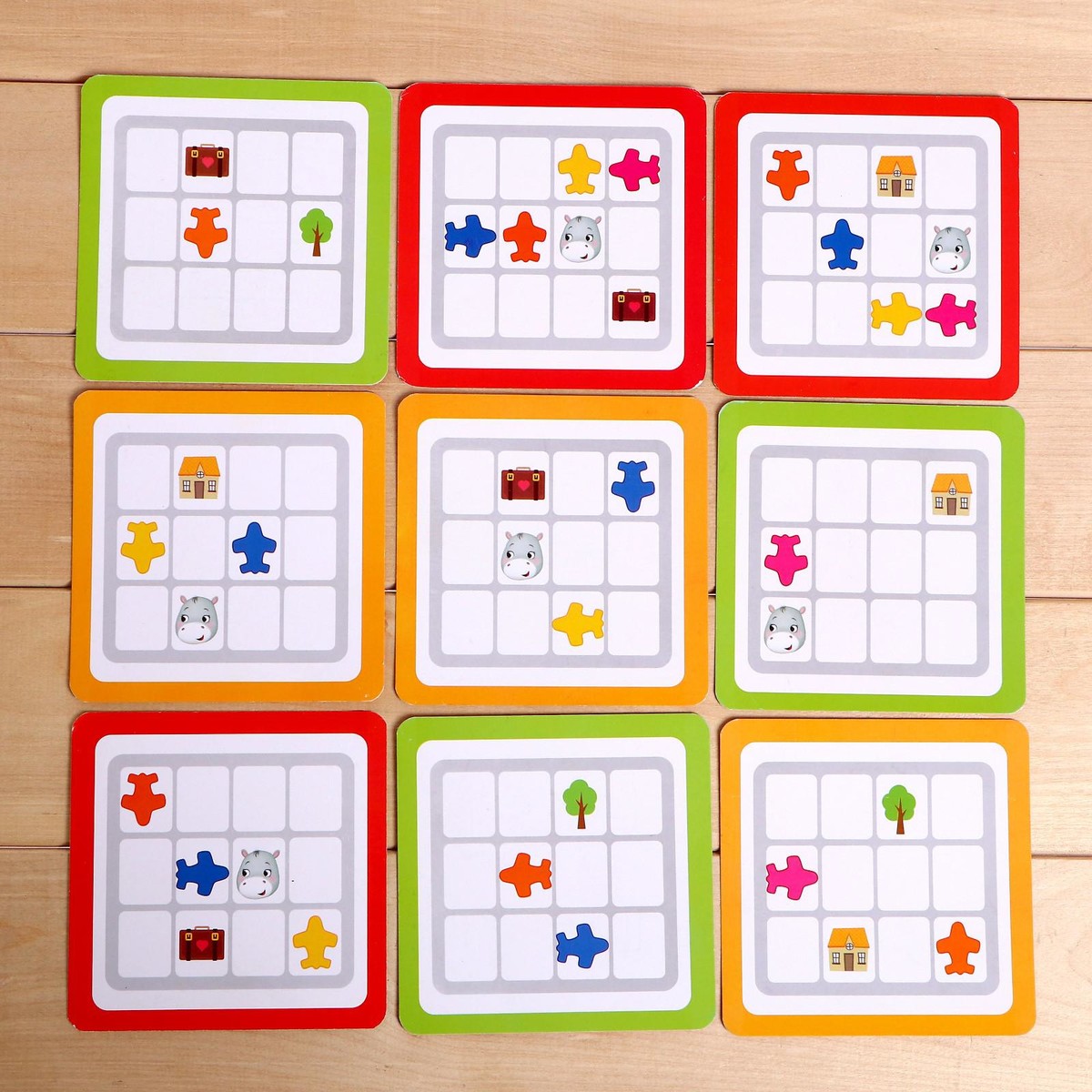Логические игры. Логическая игра с едой. Логические квадраты игра IQ ZABIAKA. Задания IQ для детей.