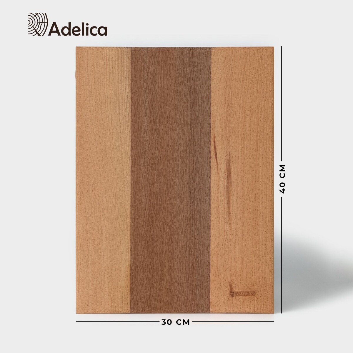 Доска разделочная adelica премиум тарелка деревянная adelica