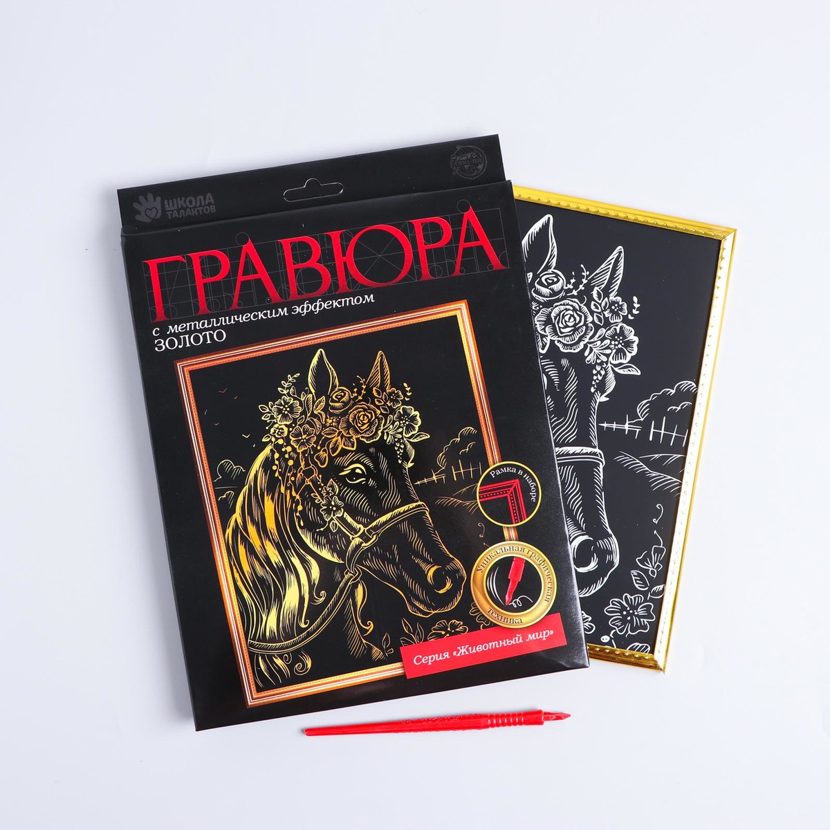

Гравюра в рамке