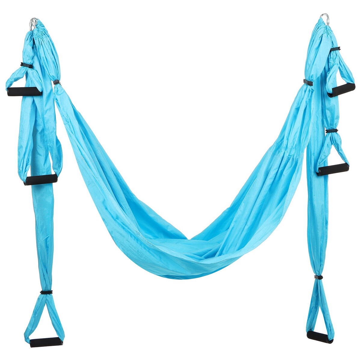 фото Гамак для йоги sangh, 250×140 см, цвет голубой