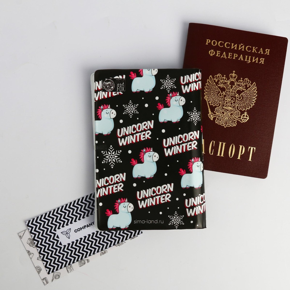 фото Воздушная паспортная обложка-облачко no brand