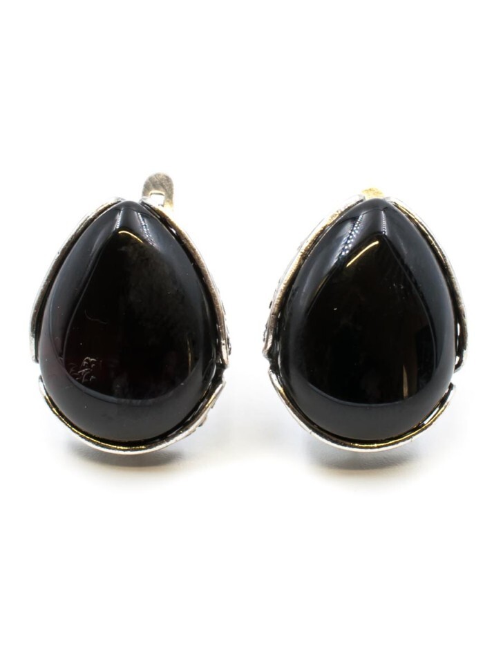 

Серьги, Черный