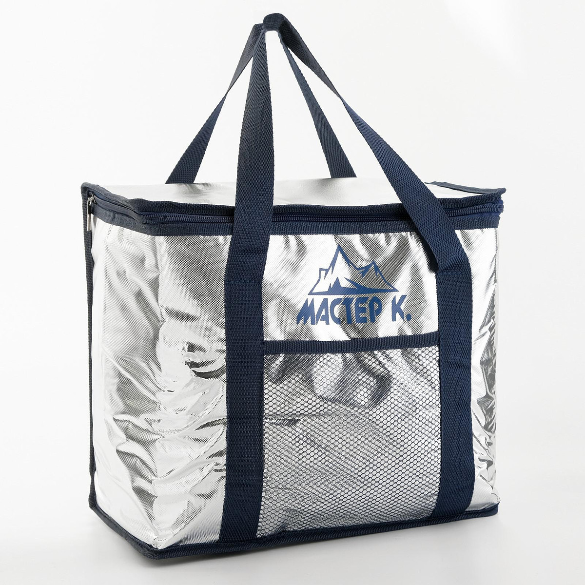 

Термосумка холодильник для еды, Серебристый