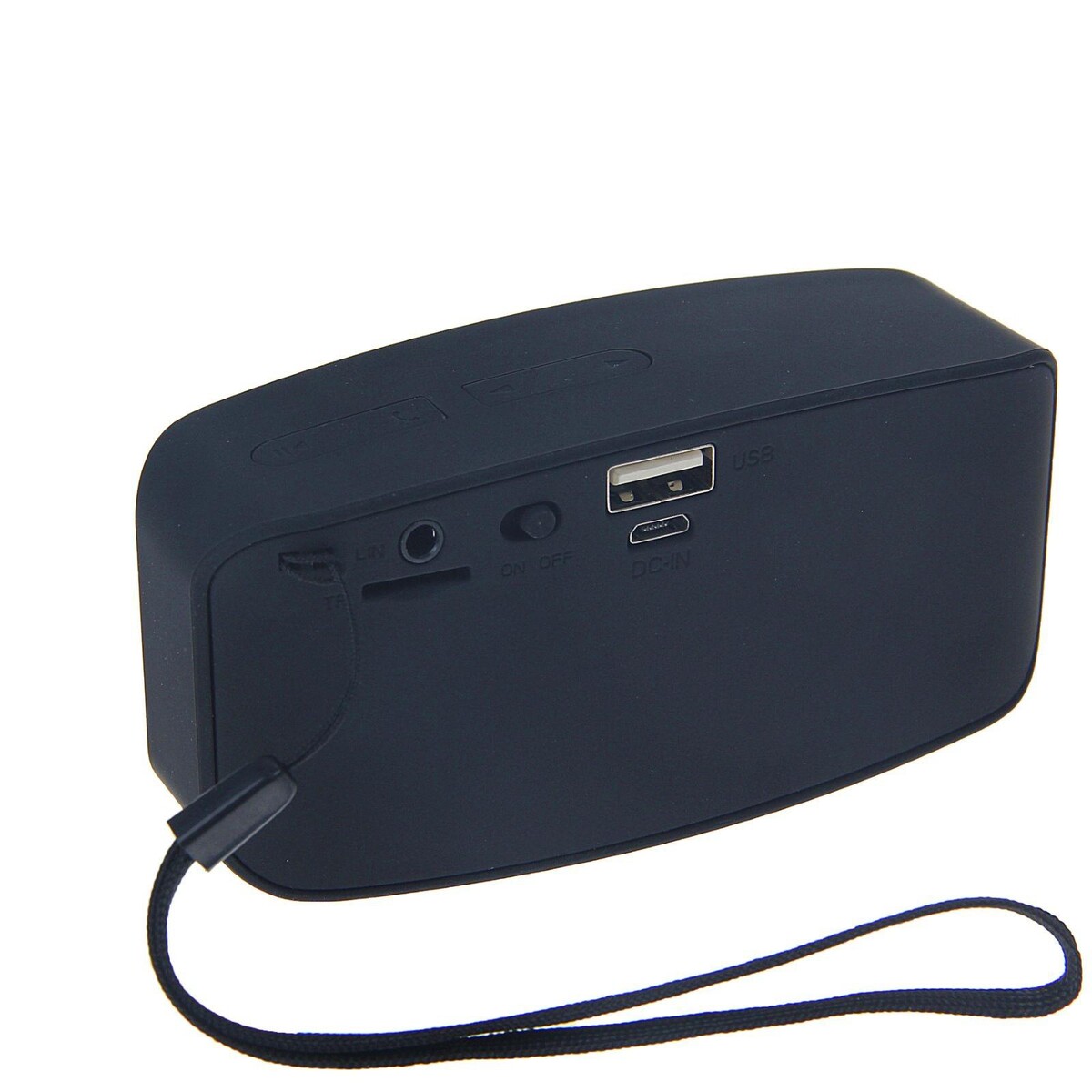 

Портативная колонка luazon hi-tech19, bluetooth, 3 вт, microsd, матовый, черная, Черный