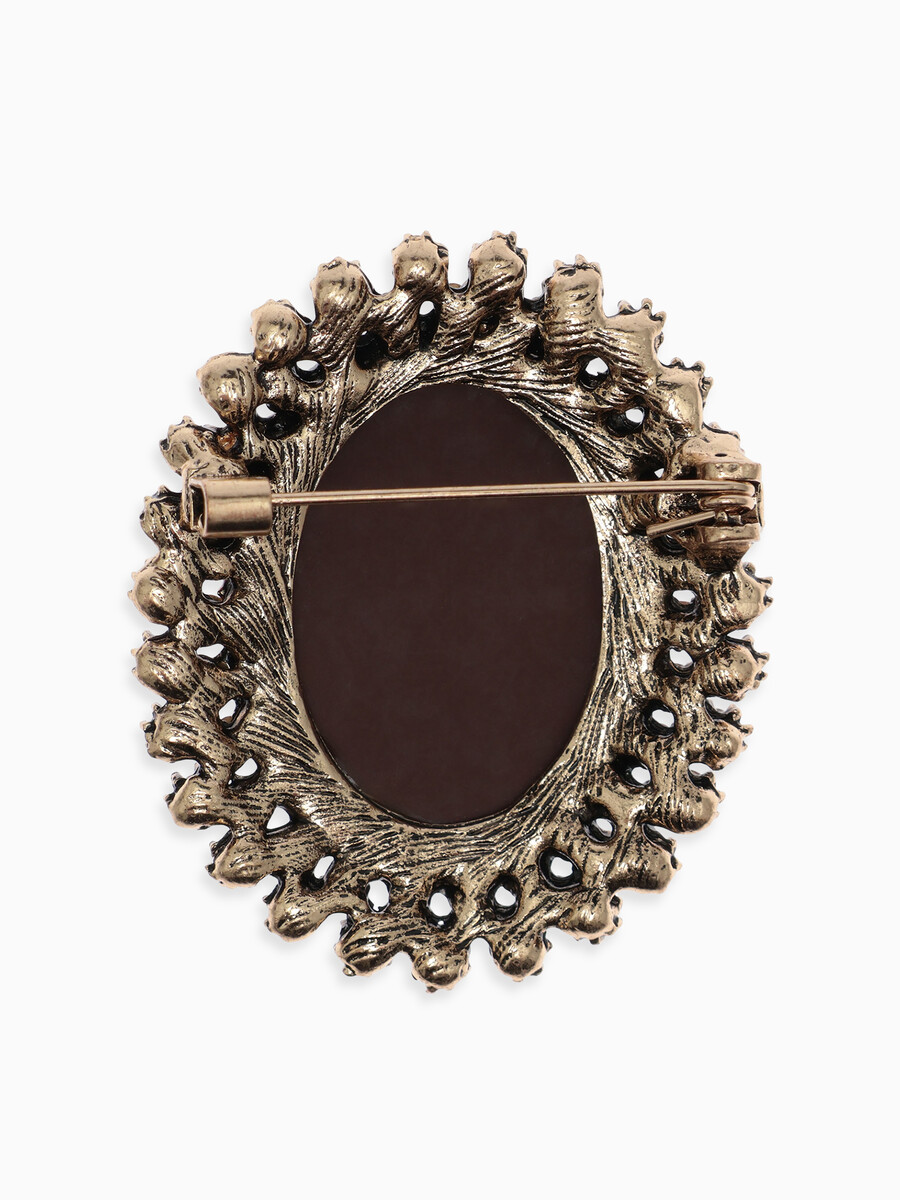 

Брошь, Коричневый