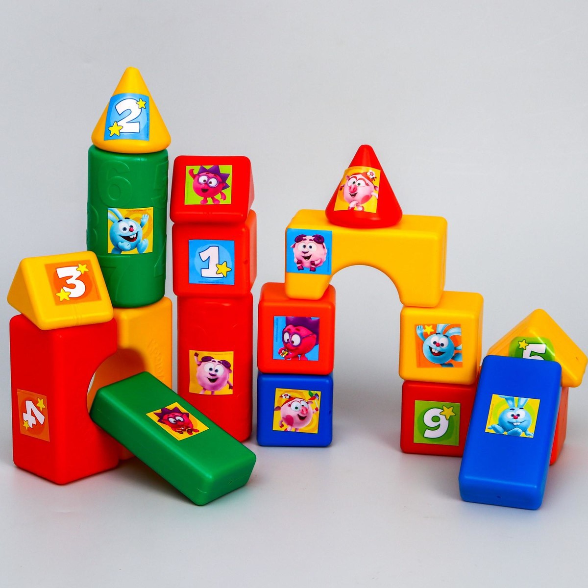 

Набор цветных кубиков