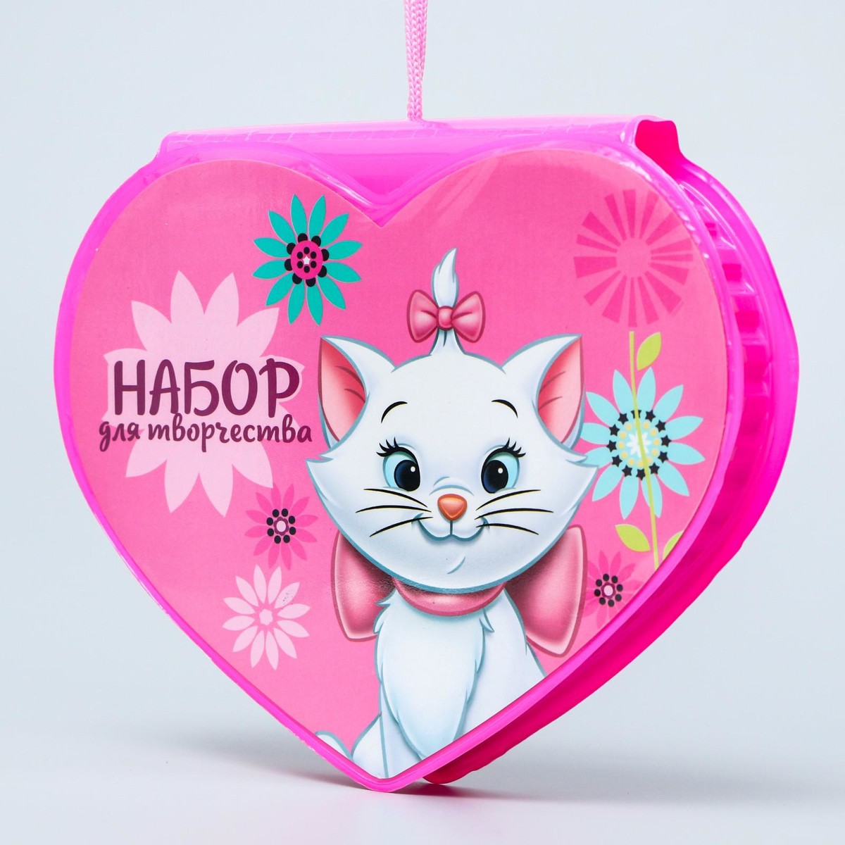 

Набор для творчества коты аристократы в форме сердца, 41 предмет
