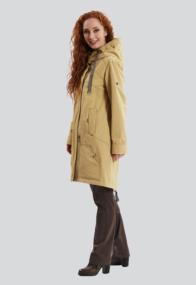 Плащ Dimma Fashion Studio 0794260 Горчичный  Фото 4