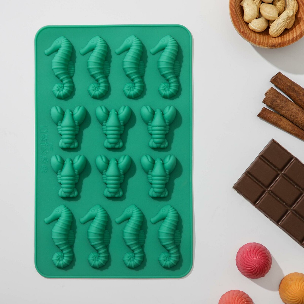 

Форма для льда и кондитерских украшений доляна, Микс