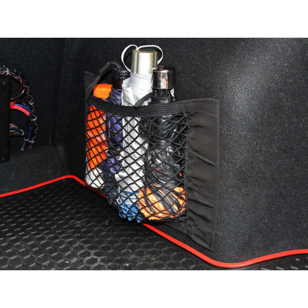 Сетка багажная torso для ниш, карман 25×40 см, на липкой ленте багажная система lux хантер l52 r для автомобилей с рейлингами l52 r 791309