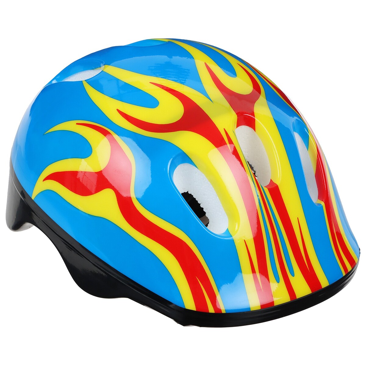 Шлем защитный детский onlytop ot-h6, обхват 52-54 см, цвет синий forward шлем защитный klonk mtb 12010 ростовка s m