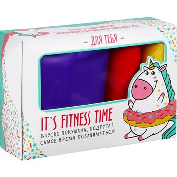 Фитнес набор fitness time: лента-эспанде