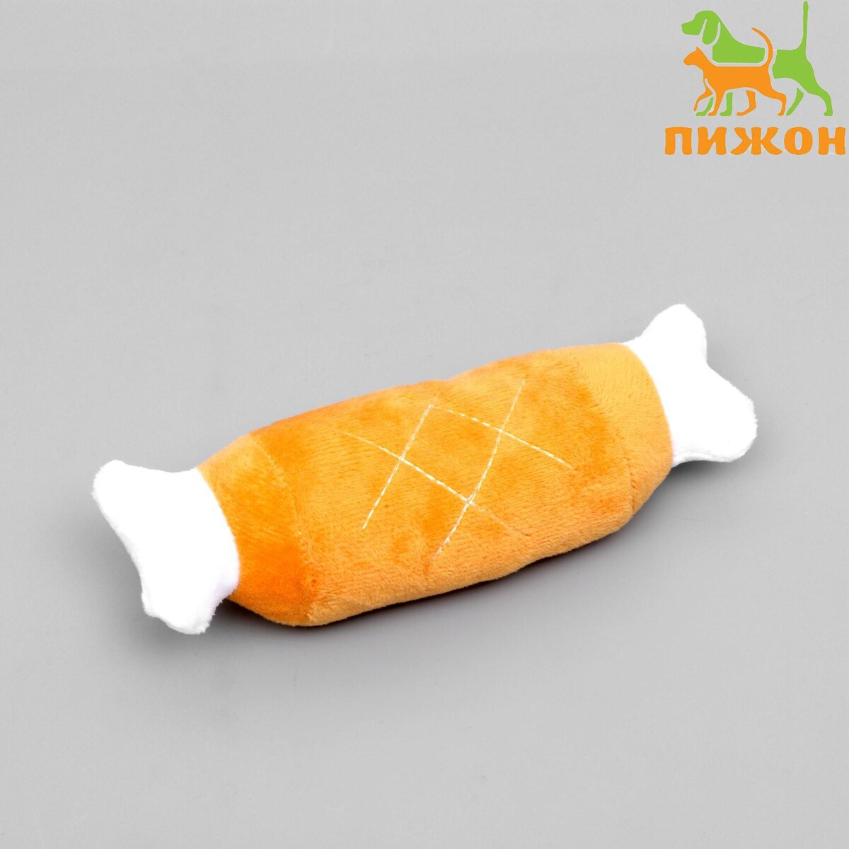 Игрушка для собак игрушка для собак палка массажная зооник пластизоль 27 см оранжевая