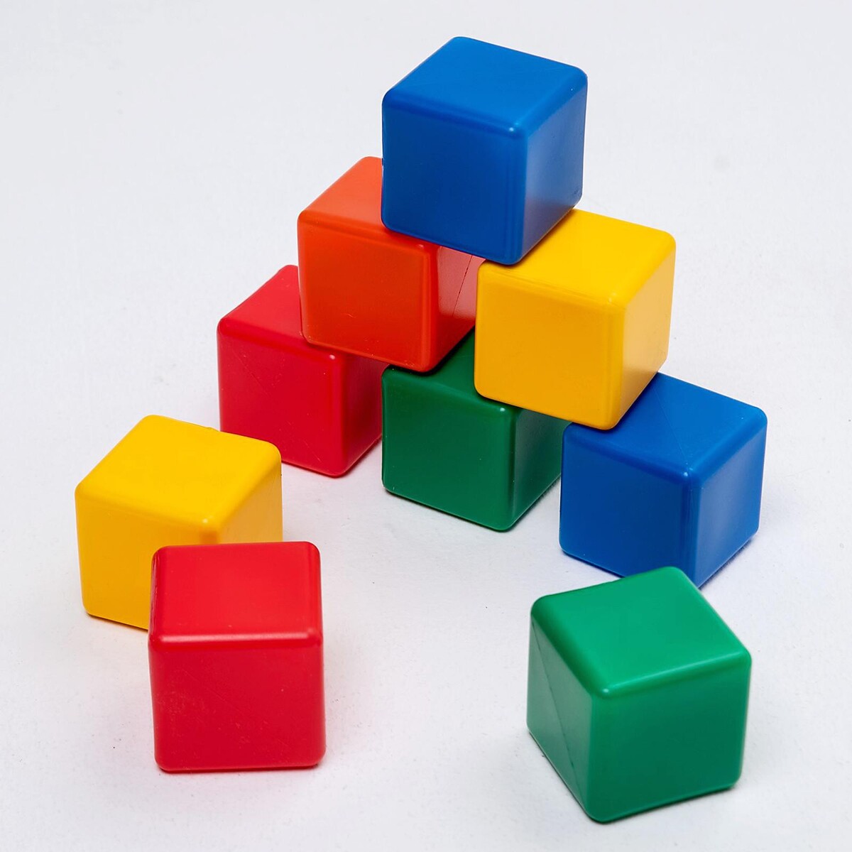 Набор цветных кубиков, 9 штук 6 х 6 см не идеальная жизнь
