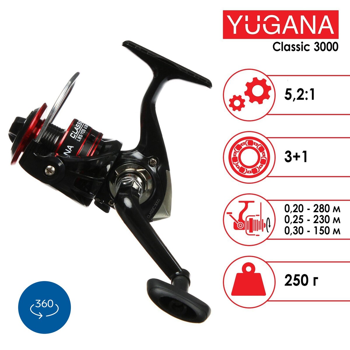  yugana classic 3000, 3 + 1 