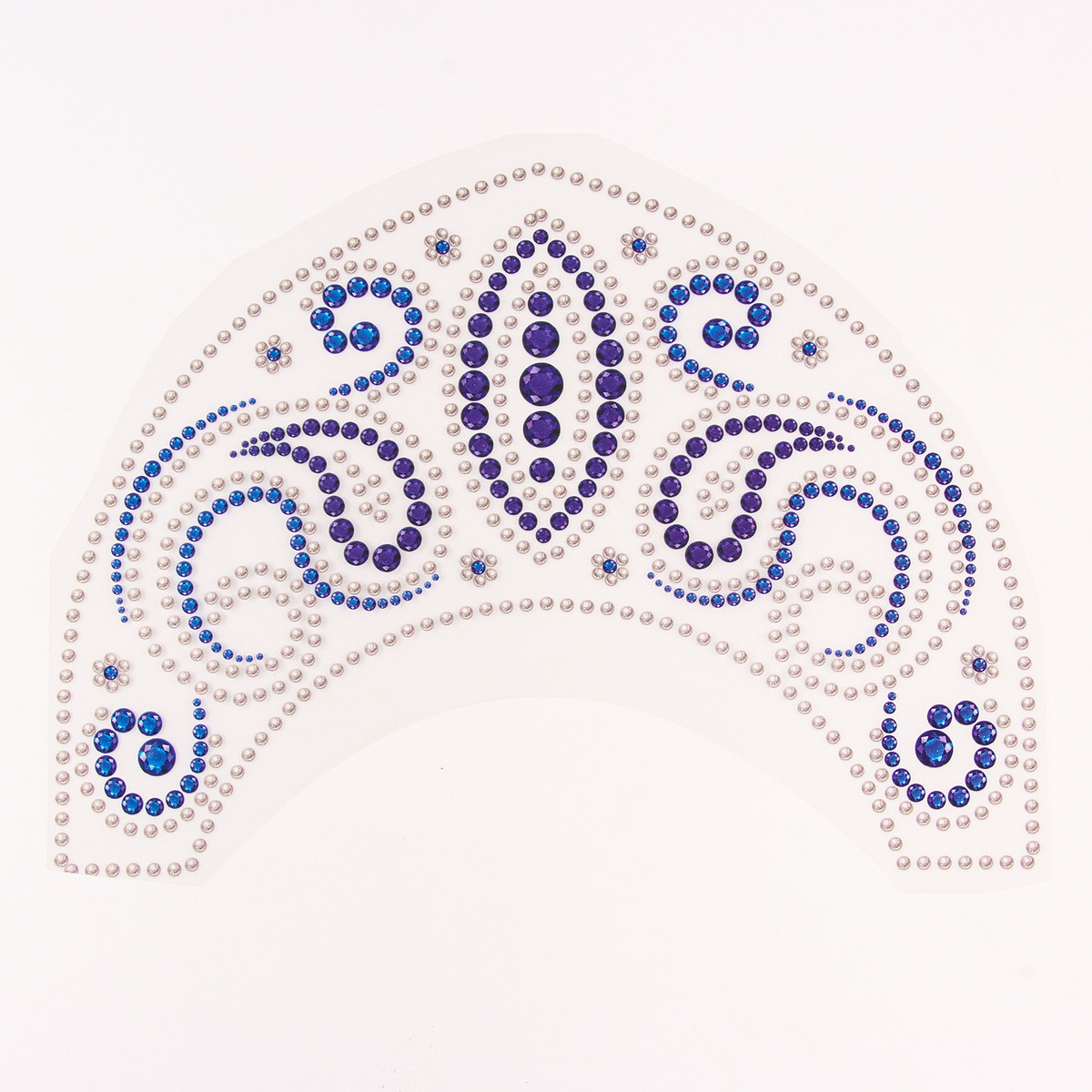 

Термонаклейка на кокошник, Белый;синий