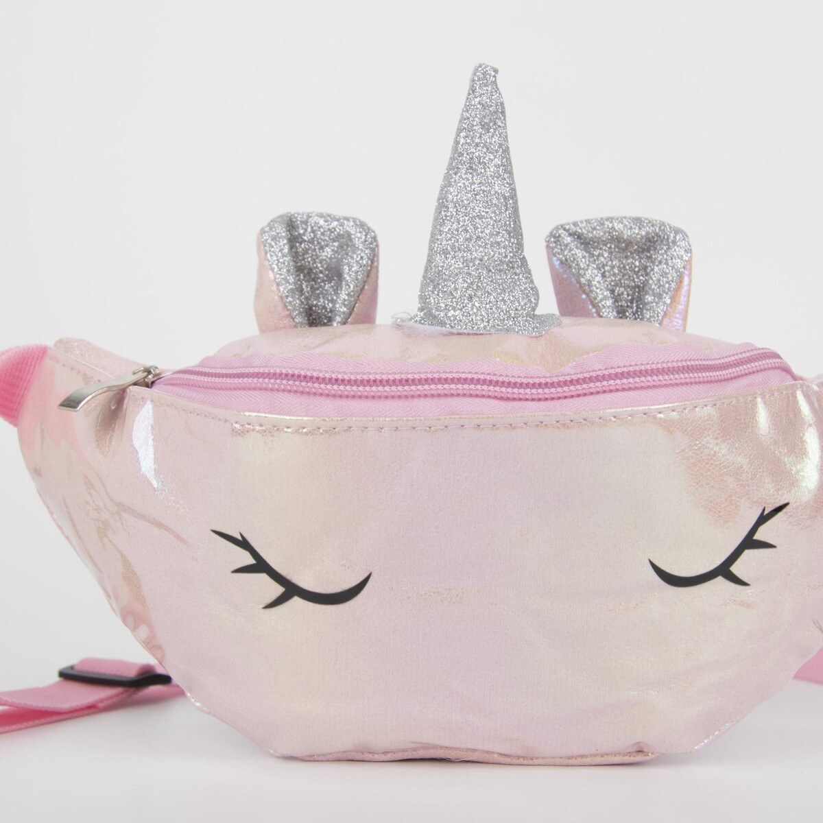фото Сумка детская поясная magiс unicorn на молнии, цвет розовый nazamok kids