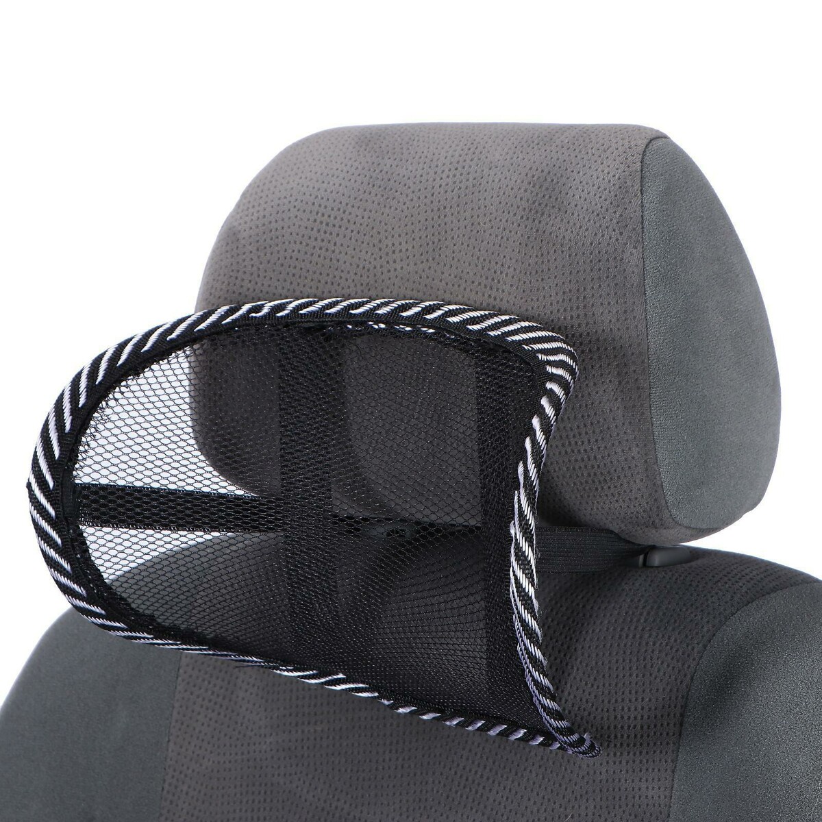 Ортопедическая подушка torso, на подголовник ортопедическая спинка на сиденье torso с вертикальным массажером 38×39 см