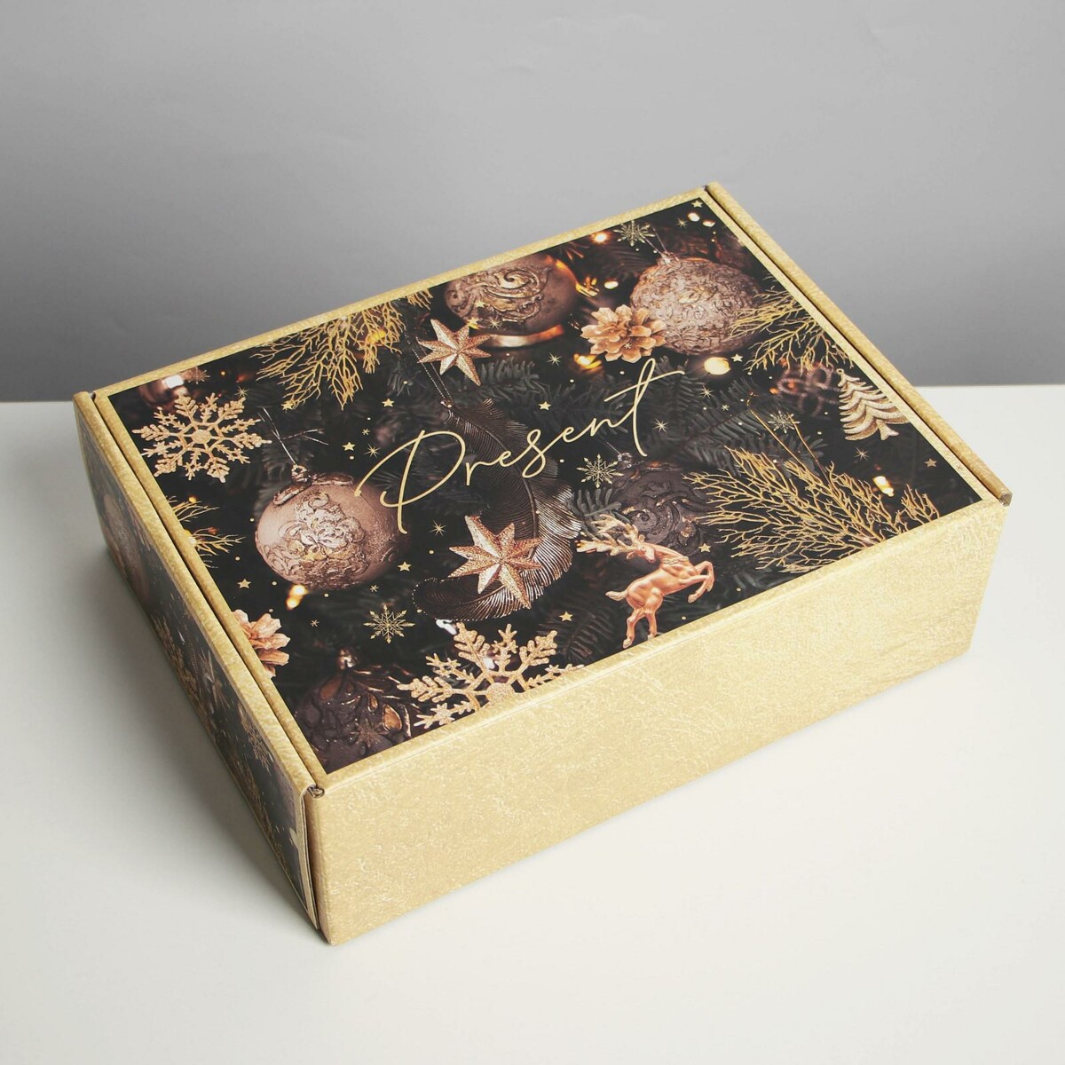 Коробка складная present, 30,7 × 22 × 9,5 см