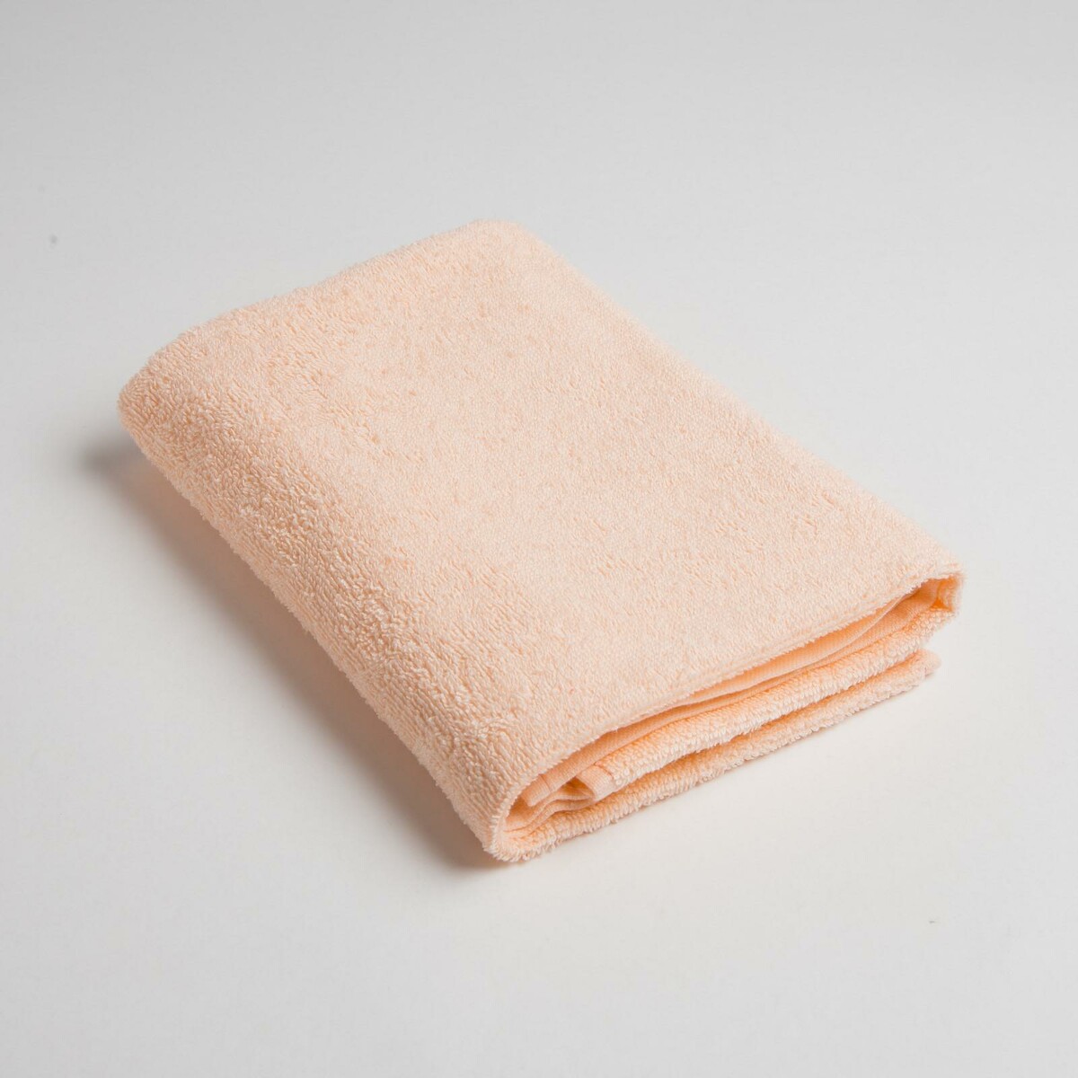 Полотенце махровое полотенце santalino чмок чмок персиковый 50х90 см