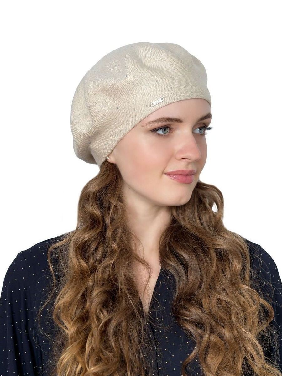 

Берет, Бежевый;светло-бежевый