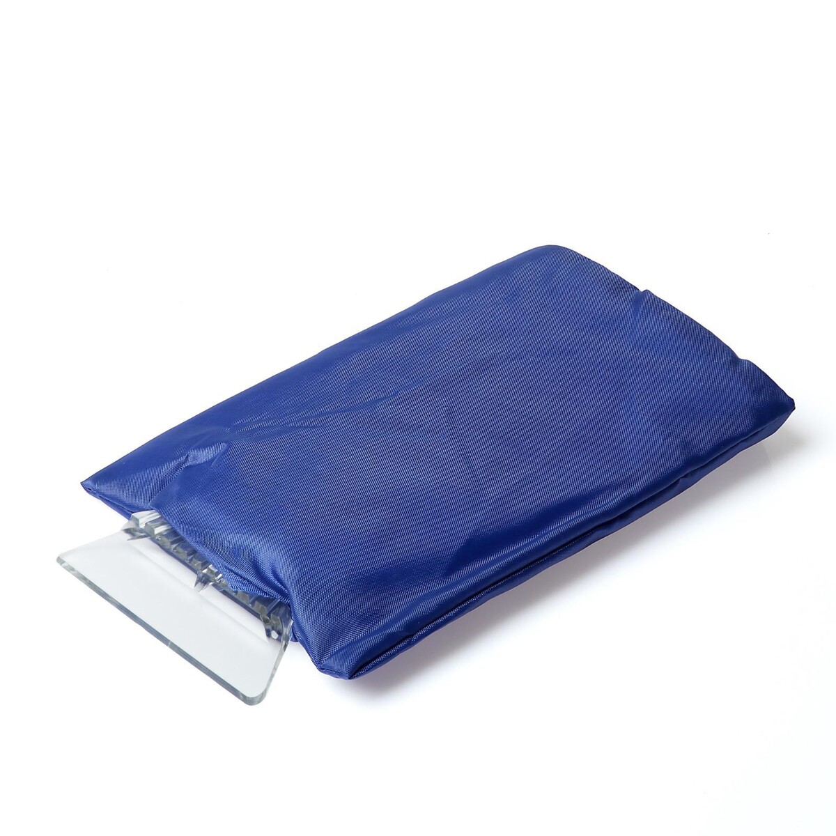 Скребок-варежка torso, ширина скребка 11 см, синий скребок автомобильный torso mg 003 мягкая ручка 30 см