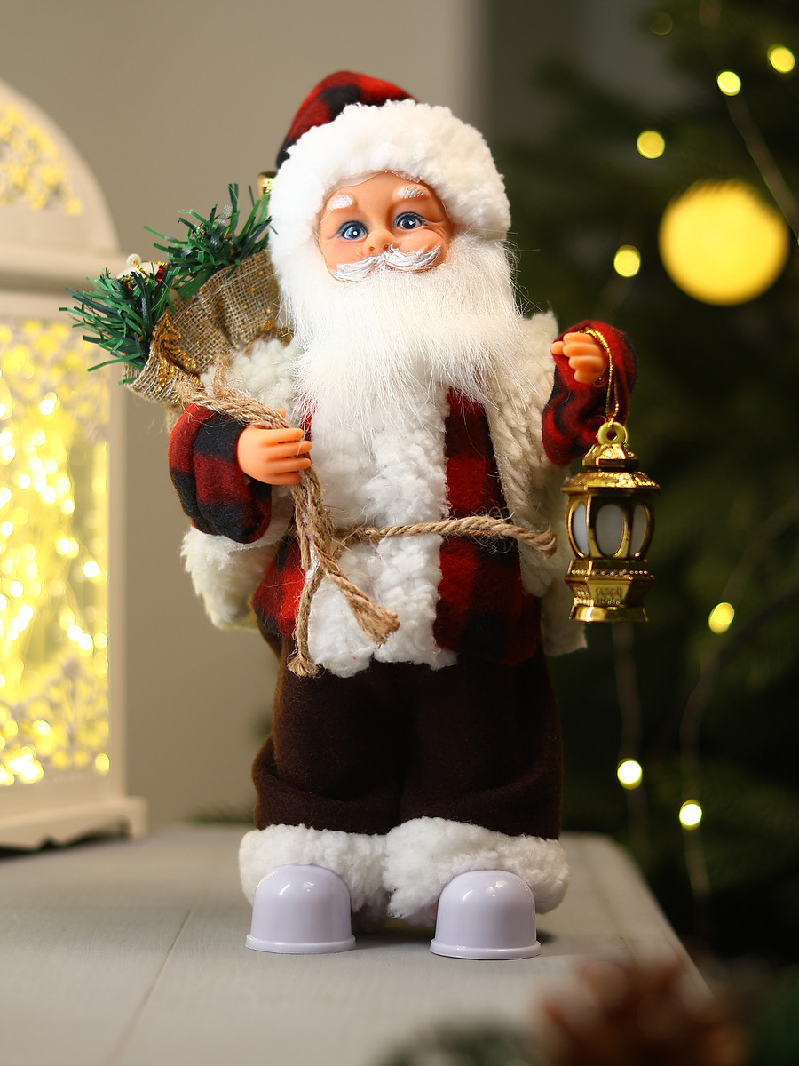 

Дед мороз под елку, Красный