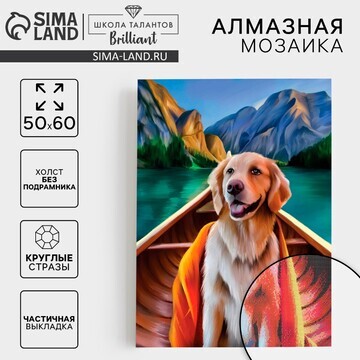 Алмазная мозаика с частичным заполнением