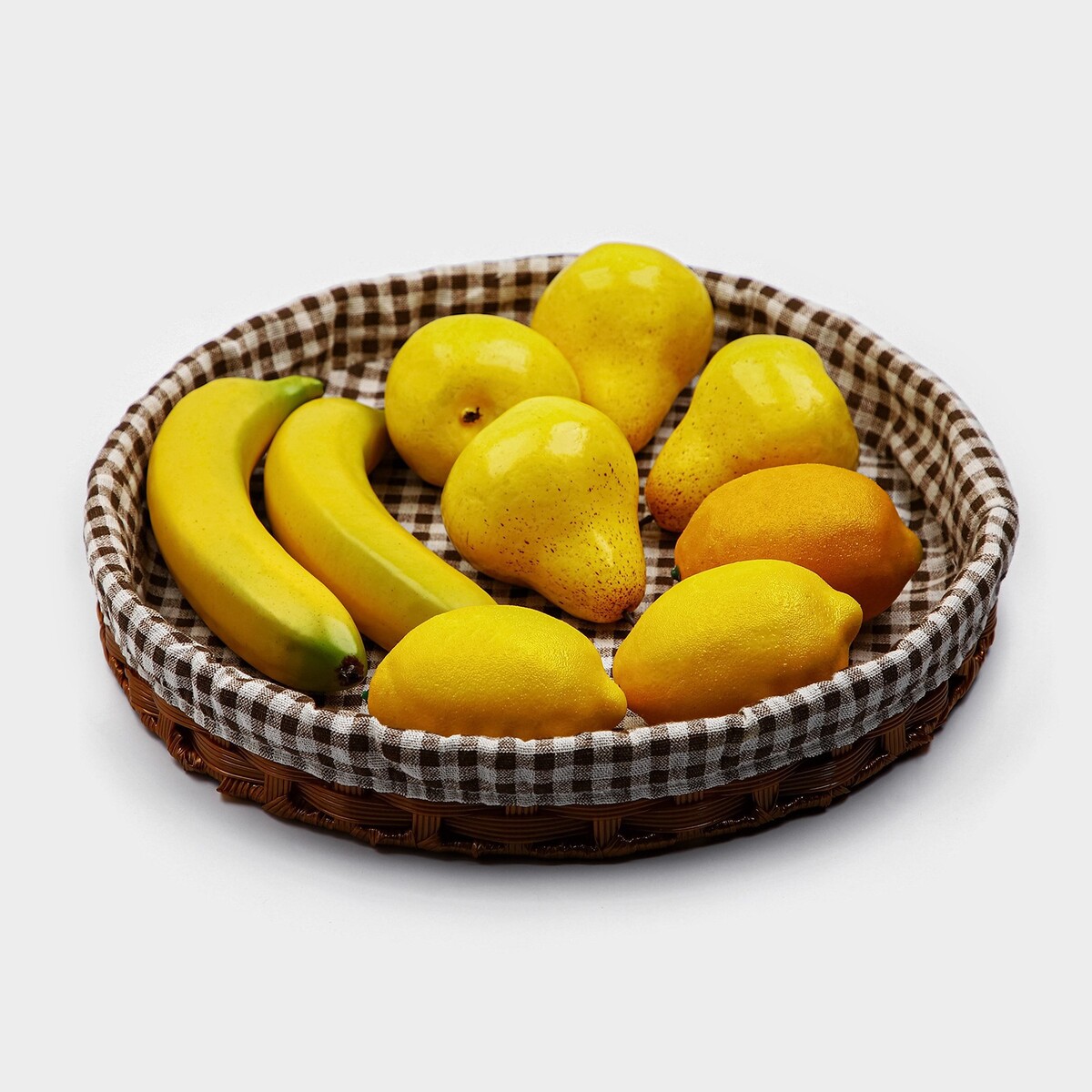 Корзинка для фруктов и хлеба доляна горшок для ов пластик 1 л 12 8х11 7х13 1 см шоколадный радиан элеганс