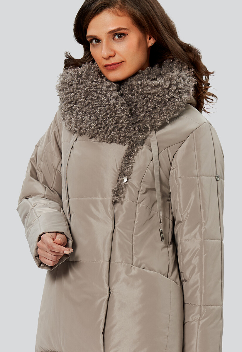 Куртка Dimma Fashion Studio 0886886 Серо-бежевый  Фото 2