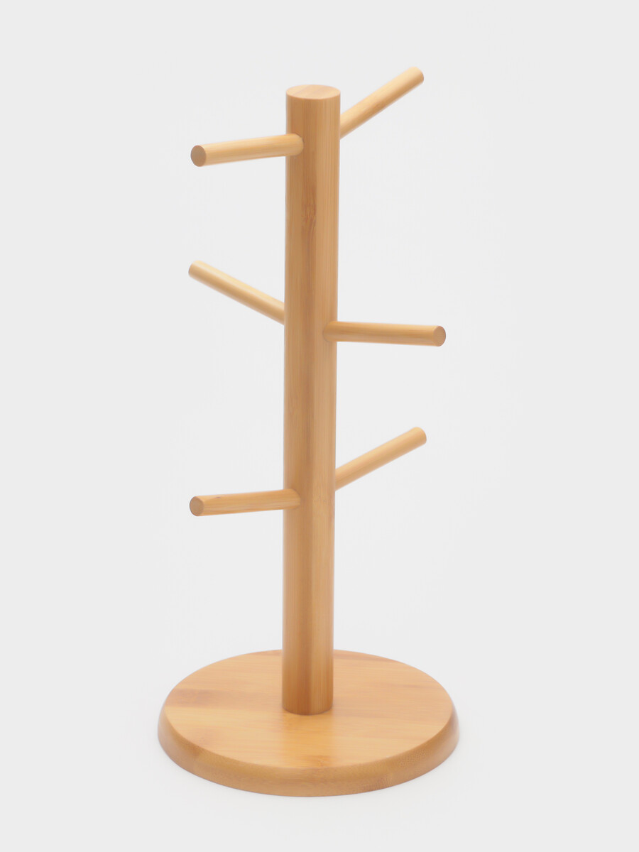 

Подставка для кружек bellatenero bamboo, 14.5×32 см, бамбук, Бежевый