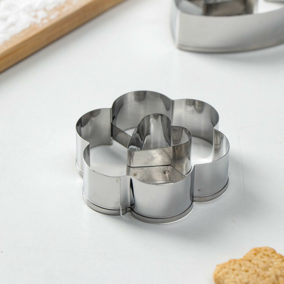 фото Набор форм для вырезания печенья доляна