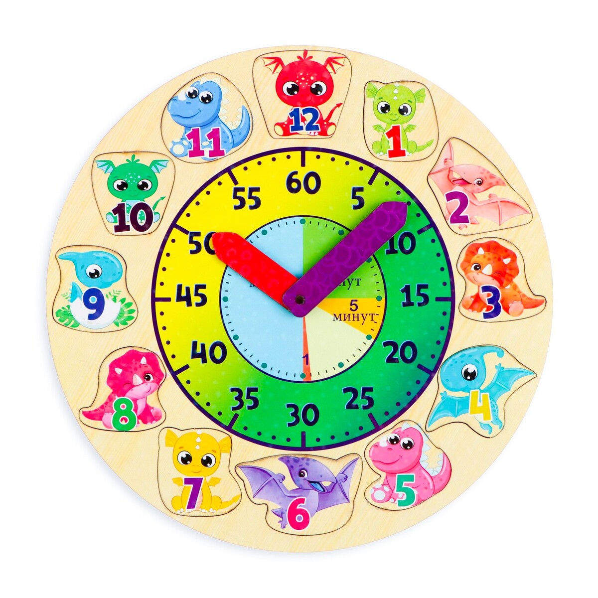 Настольная игра ГРАТ Часы развивающие купить по цене ₽ в интернет-магазине Детский мир