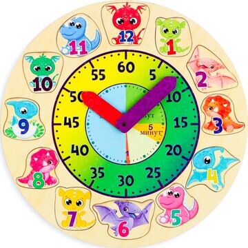 Часы детские развивающие