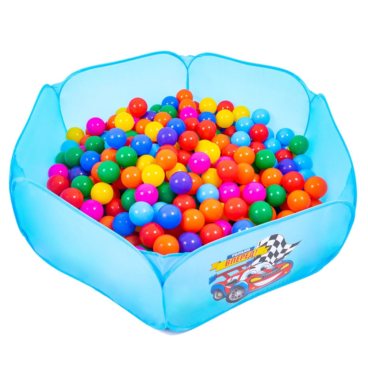 Шарики для сухого бассейна с рисунком, диаметр шара 7,5 см, набор 30 штук, разноцветные шарики для сухого бассейна соломон диаметр 5 см 150 шт