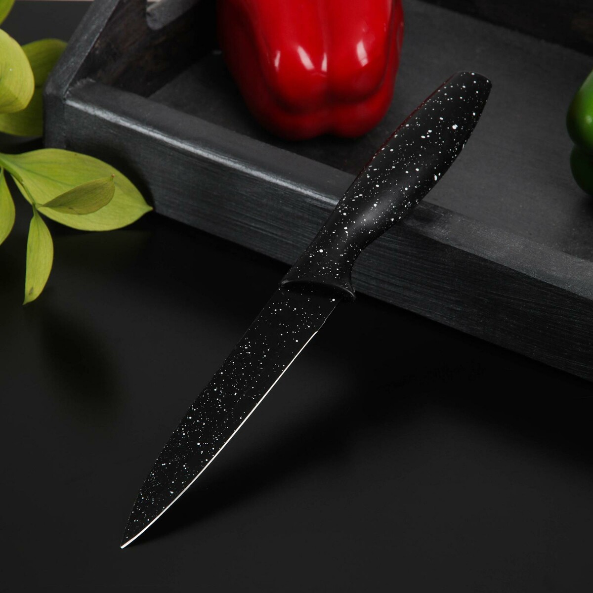 Нож с антиналипающим покрытием доляна нож кухонный с антиналипающим покрытием доляна