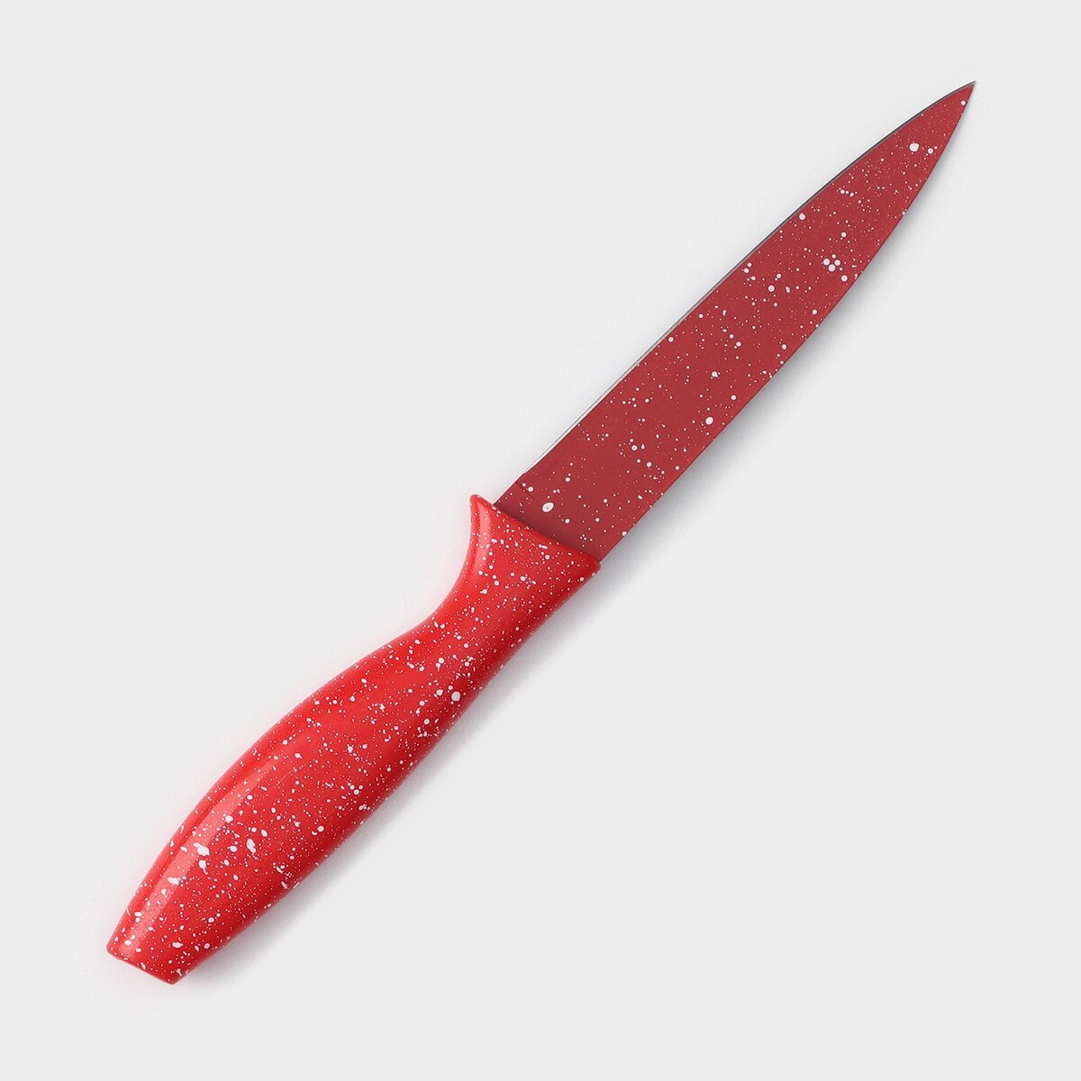 Нож с антиналипающим покрытием доляна нож шеф доляна bull лезвие 20 5 см красный