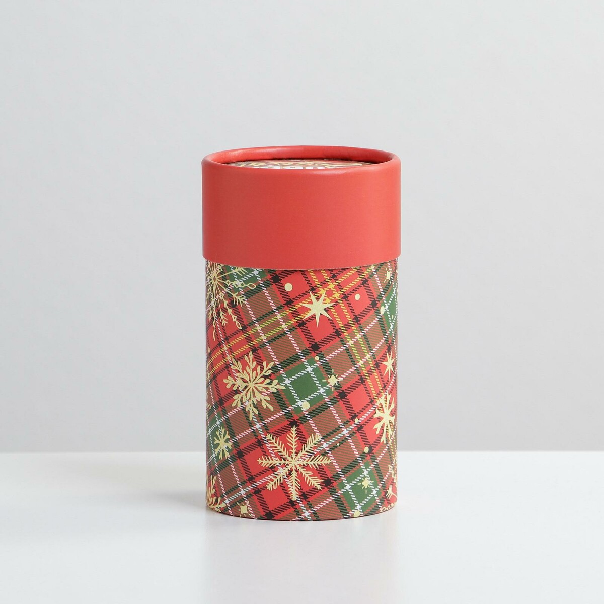 

Коробка подарочная, Красный;золотистый