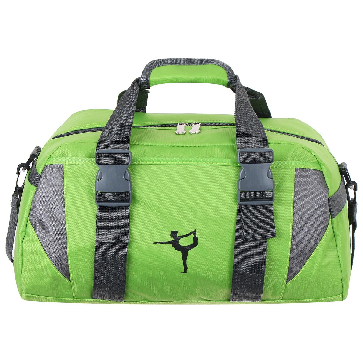 Сумка для йоги и гимнастики sangh 37х20х20 см, цвет зеленый сумка для йоги sangh 37х20х20 см зеленый